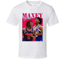 Tyrese Maxey 90s Style T Shirt Tyrese Maxey 90s Style T Shirt