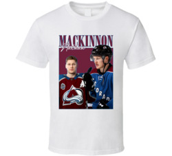 Nathan Mackinnon 90s Style T Shirt Nathan Mackinnon 90s Style T Shirt