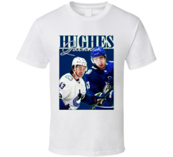 Quinn Hughes 90s Style T Shirt Quinn Hughes 90s Style T Shirt
