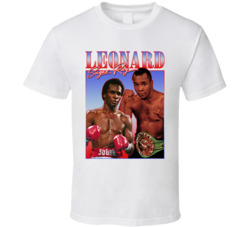 Sugar Ray Leonard 90s Style T Shirt Sugar Ray Leonard 90s Style T Shirt