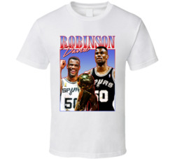 David Robinson 90s Style T Shirt David Robinson 90s Style T Shirt