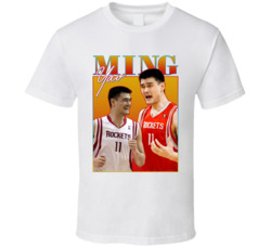 Yao Ming 90s Style T Shirt Yao Ming 90s Style T Shirt