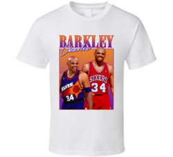 Charles Barkley 90s Style T Shirt Charles Barkley 90s Style T Shirt