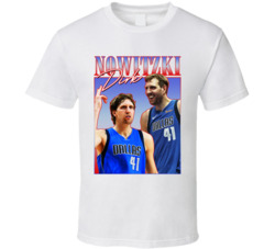 Dirk Nowitzki 90s Style T Shirt Dirk Nowitzki 90s Style T Shirt