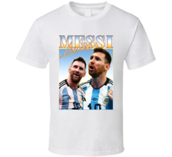 Lionel Messi 90s Style T Shirt Lionel Messi 90s Style T Shirt