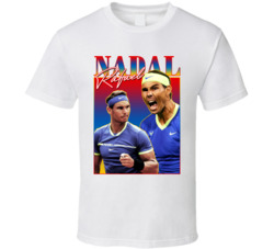 Rafael Nadal 90s Style T Shirt Rafael Nadal 90s Style T Shirt