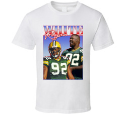 Reggie White 90s Style T Shirt Reggie White 90s Style T Shirt