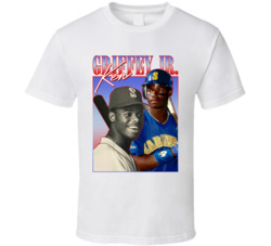 Ken Griffey Jr 90s Style T Shirt Ken Griffey Jr 90s Style T Shirt