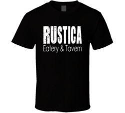 Rustica Favorite Restaurant T Shirt Rustica Favorite Restaurant T Shirt