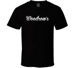Woodrow's Sandwich Shop Favorite Restaurant T Shirt Woodrow's Sandwich Shop Favorite Restaurant T Shirt