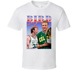 Larry Bird 90s Style T Shirt Larry Bird 90s Style T Shirt