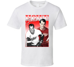 Gordie Howe 90s Style T Shirt Gordie Howe 90s Style T Shirt