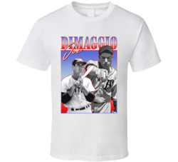 Joe Dimaggio 90s Style T Shirt Joe Dimaggio 90s Style T Shirt