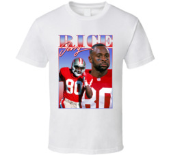 Jerry Rice 90s Style T Shirt Jerry Rice 90s Style T Shirt