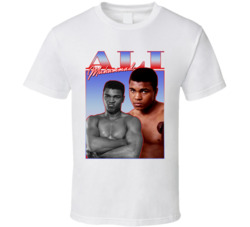 Muhammad Ali 90s Style T Shirt Muhammad Ali 90s Style T Shirt