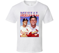 Stan Musial 90s Style T Shirt Stan Musial 90s Style T Shirt