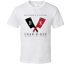 Butcher's Kitchen Char-b-que Favorite Restaurant T Shirt Butcher's Kitchen Char-b-que Favorite Restaurant T Shirt
