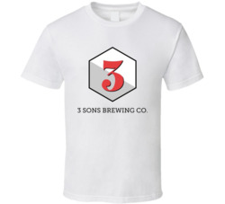 3 Sons Brewing Co Favorite Restaurant T Shirt 3 Sons Brewing Co Favorite Restaurant T Shirt