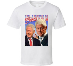 Bill Clinton 90s Style T Shirt