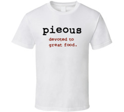 Pieous Favorite Restaurant T Shirt Pieous Favorite Restaurant T Shirt