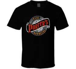 Porter's Real Barbecue Favorite Restaurant T Shirt Porter's Real Barbecue Favorite Restaurant T Shirt