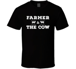 Farmer And The Cow Favorite Restaurant T Shirt Farmer And The Cow Favorite Restaurant T Shirt