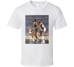 Bill Russell Wilt Chamberlain Iconic T Shirt Bill Russell Wilt Chamberlain Iconic T Shirt