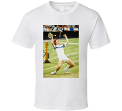 John Mcenroe Wimbledon 1981 T Shirt John Mcenroe Wimbledon 1981 T Shirt