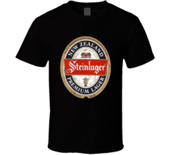 Steinlager Premium Lager New Zealand All Blacks Supporter Retro Label Steinlager Premium Lager New Zealand All Blacks Supporter Retro Label