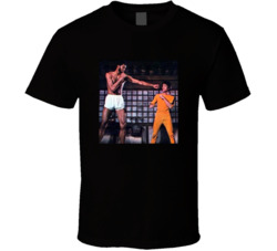 Bruce Lee Kareem Abdul-jabbar 1972 Fight T Shirt Bruce Lee Kareem Abdul-jabbar 1972 Fight T Shirt