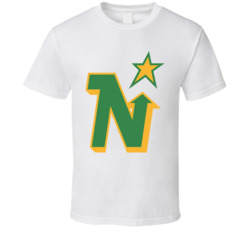 Minnesota North Stars Vintage Tek Patch T Shirt Minnesota North Stars Vintage Tek Patch T Shirt