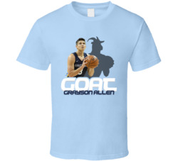 Grayson Allen Goat Greatest Of All Time Basketball Fan T Shirt Grayson Allen Goat Greatest Of All Time Basketball Fan T Shirt