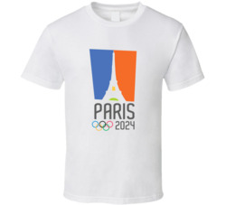 Paris 2024 Olympics Logo T Shirt Paris 2024 Olympics Logo T Shirt