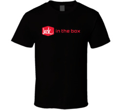 Jack In The Box Fast Food Logo T Shirt Jack In The Box Fast Food Logo T Shirt