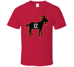 Tom Brady Number 12 Goat Greatest Of All Time Tampa Bay Football Fan T Tom Brady Number 12 Goat Greatest Of All Time Tampa Bay Football Fan T
