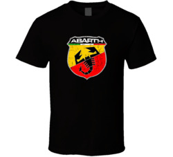 Fiat 500 Abarth Emblem Automobile Car Parts Cool Brand Logo T Shirt Fiat 500 Abarth Emblem Automobile Car Parts Cool Brand Logo T Shirt
