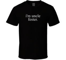 Uncle Fester Last Minute Popular Halloween Costume T Shirt Uncle Fester Last Minute Popular Halloween Costume T Shirt