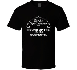Casablanca Ricks Cafe Round Up The Usual Suspects Favorite Movie Quote Casablanca Ricks Cafe Round Up The Usual Suspects Favorite Movie Quote