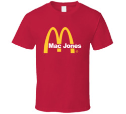 Mac Jones New England Quarterback Mcdonalds T Shirt Mac Jones New England Quarterback Mcdonalds T Shirt