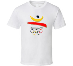 Barcelona 1992 Olympics T Shirt Barcelona 1992 Olympics T Shirt