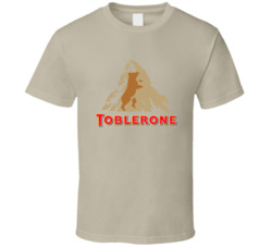 Toblerone Chocolate Yummy Logo T Shirt Toblerone Chocolate Yummy Logo T Shirt