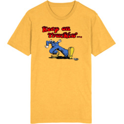 Keep On Truckin' Retro Robert Crumb Vintage T Shirt