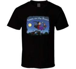Room On The Broom Spooky Kids Movie Halloween T Shirt Room On The Broom Spooky Kids Movie Halloween T Shirt