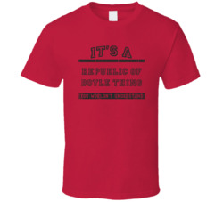 Its A Republic Of Doyle Thing Tv Show T Shirt