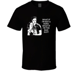 Twilight Bella And Edward What If Im The Bad Guy Movie Quotes T Shirt