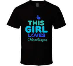 This Girl Loves Chincoteague   Virginia Funny T Shirt