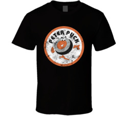 Peter Puck Retro Hockey T Shirt Peter Puck Retro Hockey T Shirt