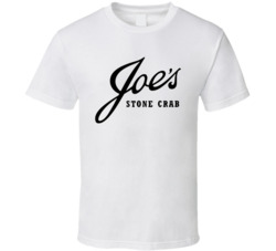 Joe's Stone Crab Miami South Beach Restaurant Logo T Shirt Joe's Stone Crab Miami South Beach Restaurant Logo T Shirt