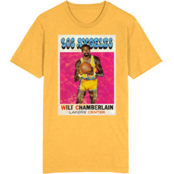 Wilt Chamberlain 1971 Retro Sports Basketball Collectors Card Fan Worn