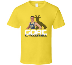 Tj Mcconnell Goat Greatest Of All Time Basketball Fan T Shirt Tj Mcconnell Goat Greatest Of All Time Basketball Fan T Shirt